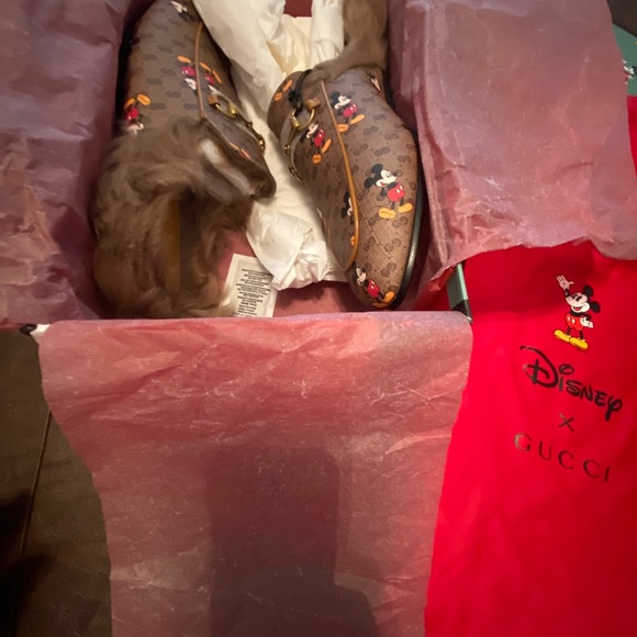 Limited Edition Disney x Gucci Princetown Sz41 - Picture 10 of 11